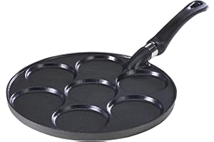 Nordic Ware Silver 01940 Scandinavian Dollar Pancake Pan 17.5 x 10.2 x 2.5