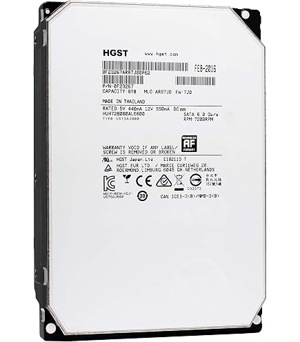 Amazon.com: HGST HGST Ultrastar He8 8TB 3.5 Amazon.com: HGST HGST Ultrastar He8 8TB 3.5