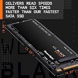 WD_BLACK SN750 500GB M.2 NVMe PCIe Gen3 Gaming SSD 3430MB/s Read view 2