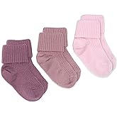 Woolino Wool Baby Socks, Washable Merino Wool Infant Toddler Kids Socks, Newborn to 8 Years (Pack of 3)
