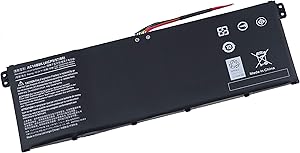 AC14B8K Laptop Battery for Acer Chromebook C910 CB3-111 CB5-571 CB3-531 C810 Chromebook R11 CB5-132T Series Aspire R3-131T R5-571T R5-571TG E3-111 ES1-511 V3-371 V5-132 Swift 3 SF314 [15.2V 48Wh]