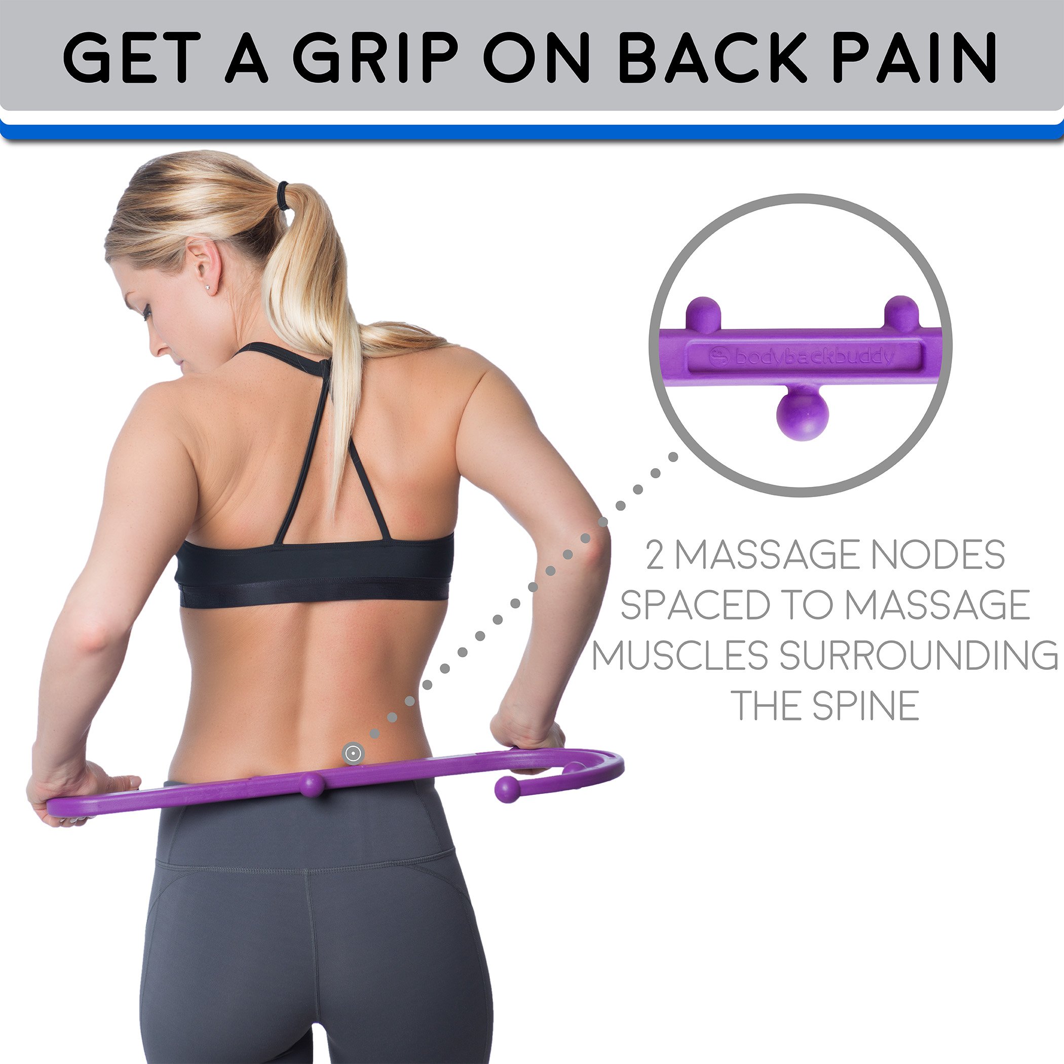 Body Back Buddy Junior Trigger Point Therapy Self Massage Tool Portable 626570604594 eBay