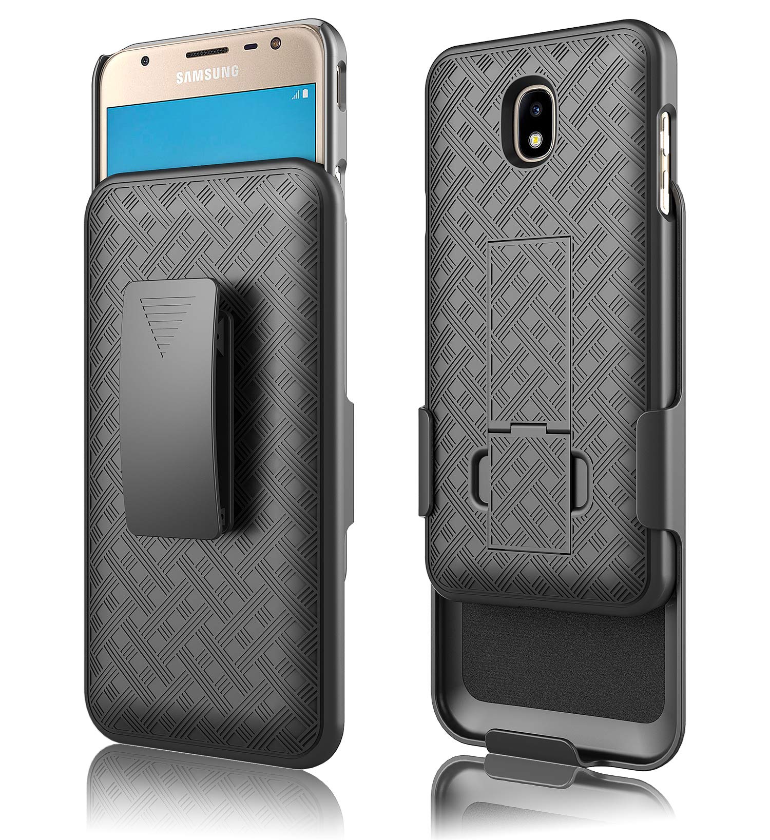 GW USA Belt Clip Holster For Samsung Galaxy J3 Orbit/J3 2018/J3