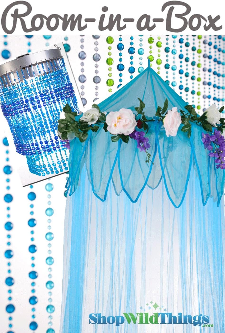 Room in a Box - "Fairytale" Blue - 3pcs