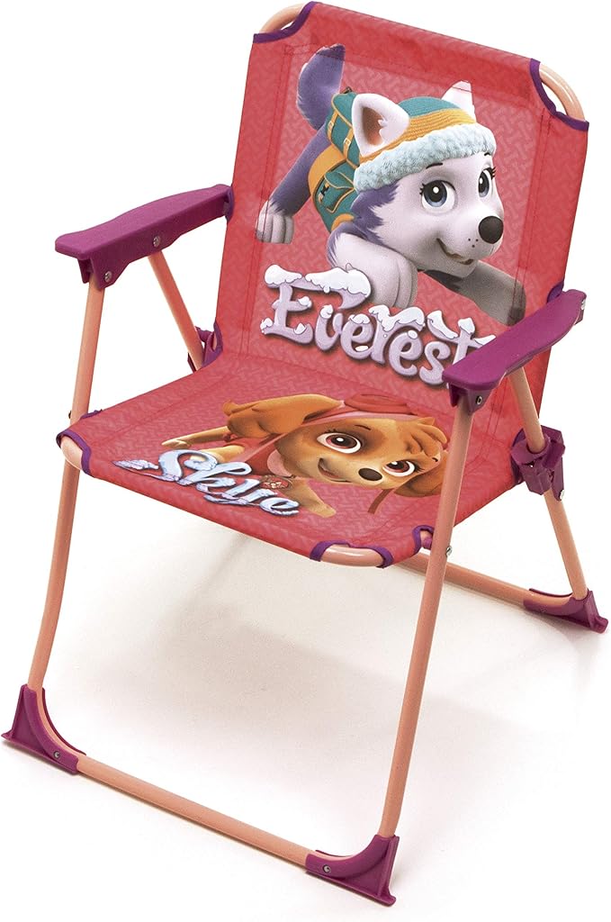 Paw Patrol Skye & Everest Kids Folding Chair Amazon.co.uk Kitchen & Home