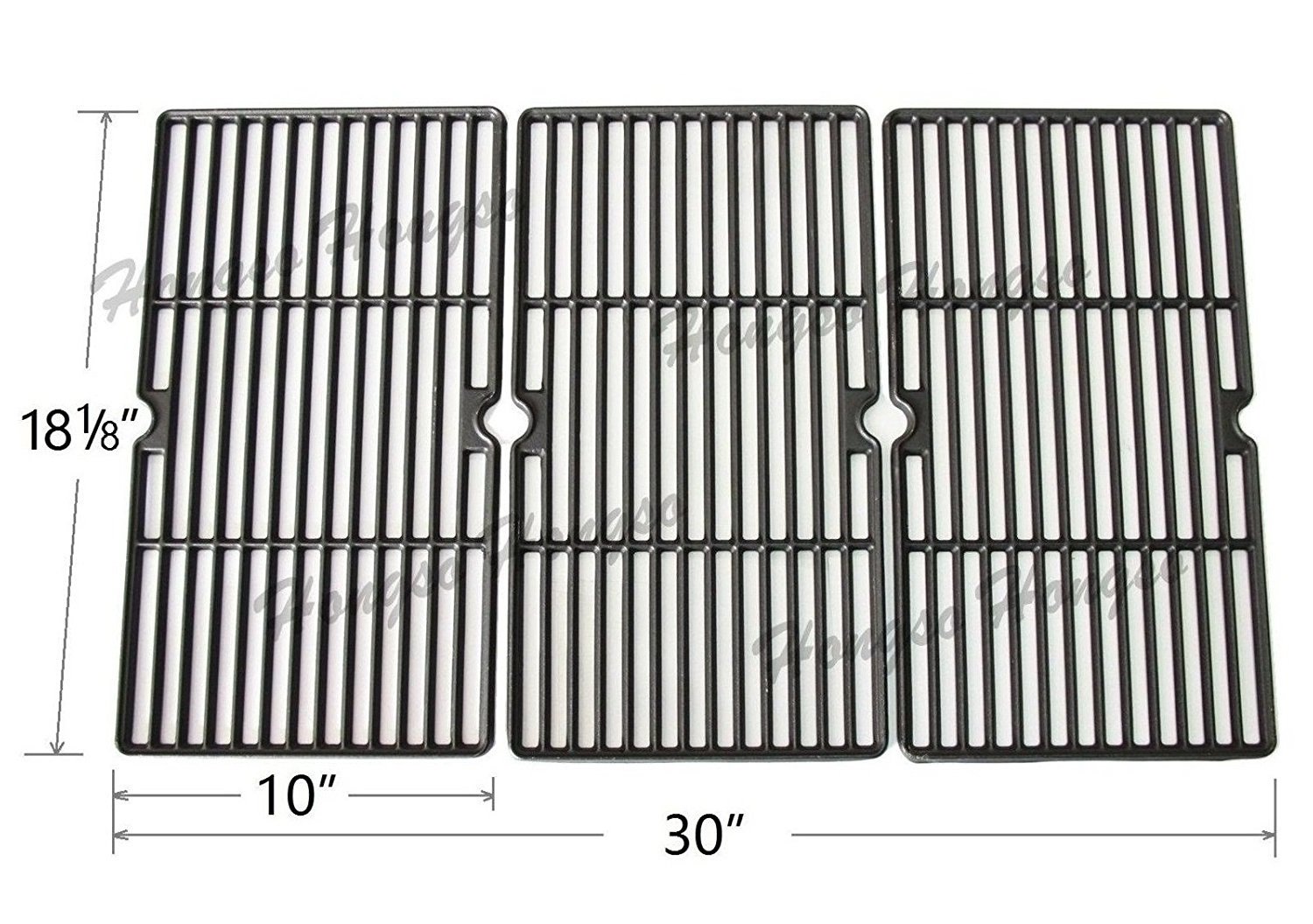 PCE993 Cast Iron Grill Grates Replacement for Charbroil Commercial