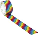 Duck Tape Pattern Colours Rainbow 48mm x 9.1m Crafting Tape view 3