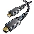 [6.6Ft] Thunderbolt 3 Cable with 40Gbps Data Sync/100W Charging Supports Single 5K@60hz or 2X 4K@60hz Monitor, External SSD, eGpu, MacBook Pro