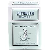 Jacobsen Salt Co Pure Kosher Sea Salt Hand Harvested in Netarts Bay, OR, Made in USA