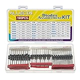 ALLECIN 20Values Diodes Kit 1N4001 1N4002 1N4003