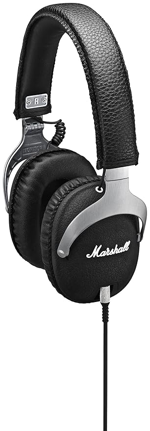 Steel – Marshall Monitor Kopfhörer (3.5 mm, 10 hz-20khz, 42?), Schwarz