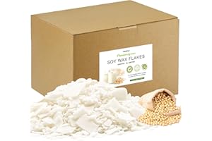 TRINIDa Soy Wax Flakes, Premium Natural Candle Wax 10LB, 100% Soy Wax for Candle Making from Organic Farm, No Additives, Harmless and Pure