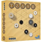 Rio Grande Games Tzaar 2 Player Abstract Strategy Board Game with Hex Grid | Ages 14+, 30-60 Min Playtime, Games Magazine 2009 Game of the Year Award Winner, Easy to Learn Rules for Fun Strategic Depth