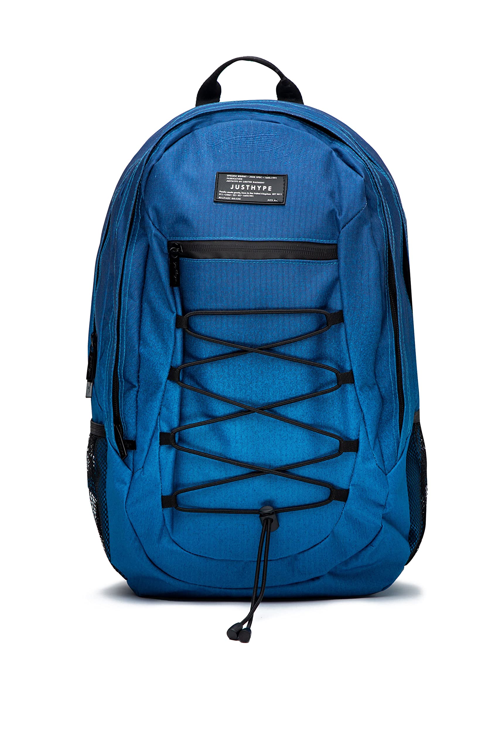 hype BAGS Blue Speckle Fade Unisex Backpacks in Blue Size: One Size