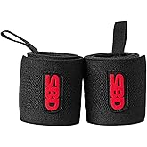 SBD Flexible Wrist Wraps &ndash; Supportive &amp; Adjustable for Lifting, Powerlifting &amp; Strength Training &ndash; IPF Approved, Made in Great Britain