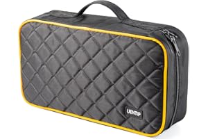 UENTIP Nylon CD/DVD Case for Car,CD Wallet,CD Storage Disc Wallet Bag With Portable Zipper for Car Home Travel (96Capacity)