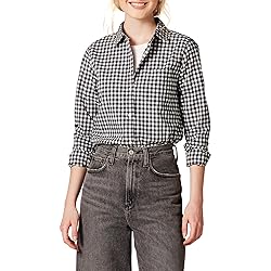 Amazon Essentials Women's Regular-Fit Long-Sleeve
