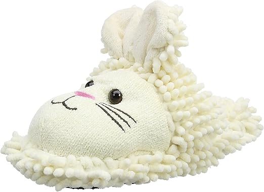 white rabbit slippers