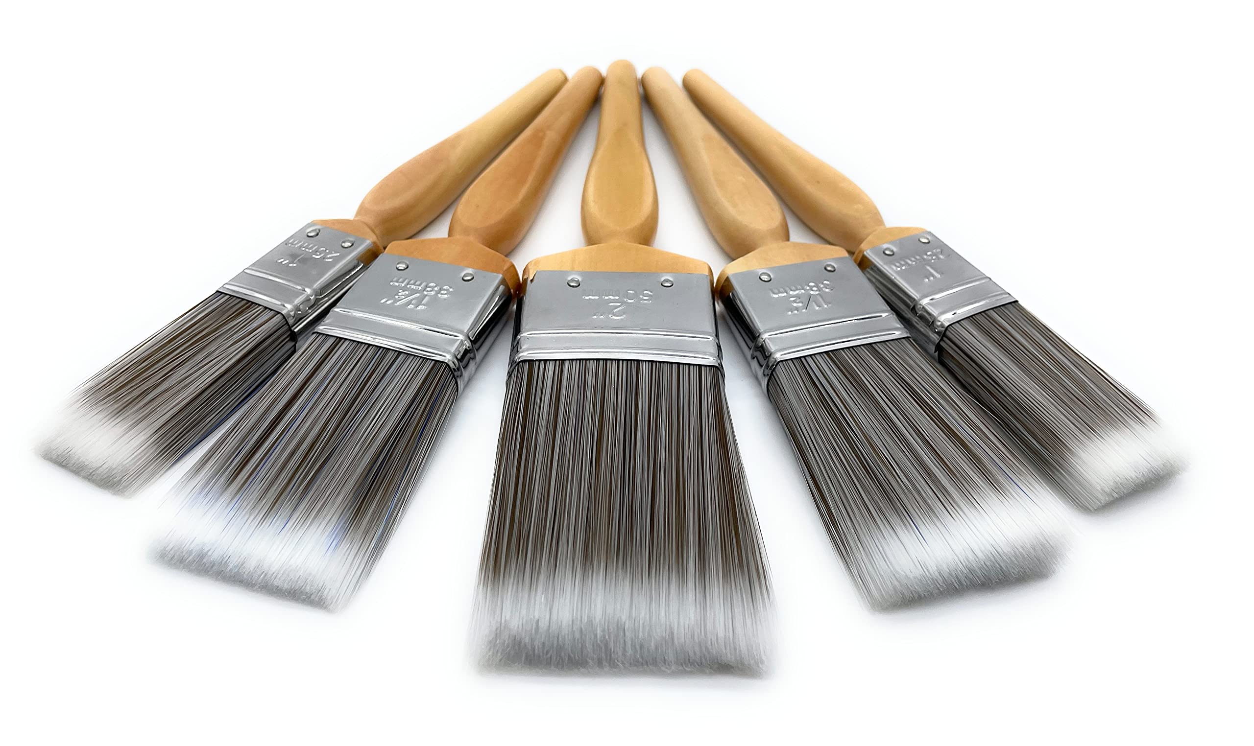 Maxim Precision Synthetic 5-Brush Set - for all Paints & Varnishes