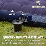 Green Haven Green Haven Camping Airbed Single 191x73x22cm Dark Blue view 5