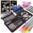 Rapify Art Supplies drawing kit 84-Pack, Sketching Art Set/Stuff Diverse art Pencils, Ideal Gift for Beginners & Professional Artists Teens & Adults