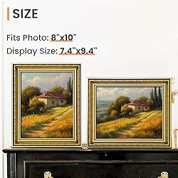 upsimples 8x10 Picture Frame with Real