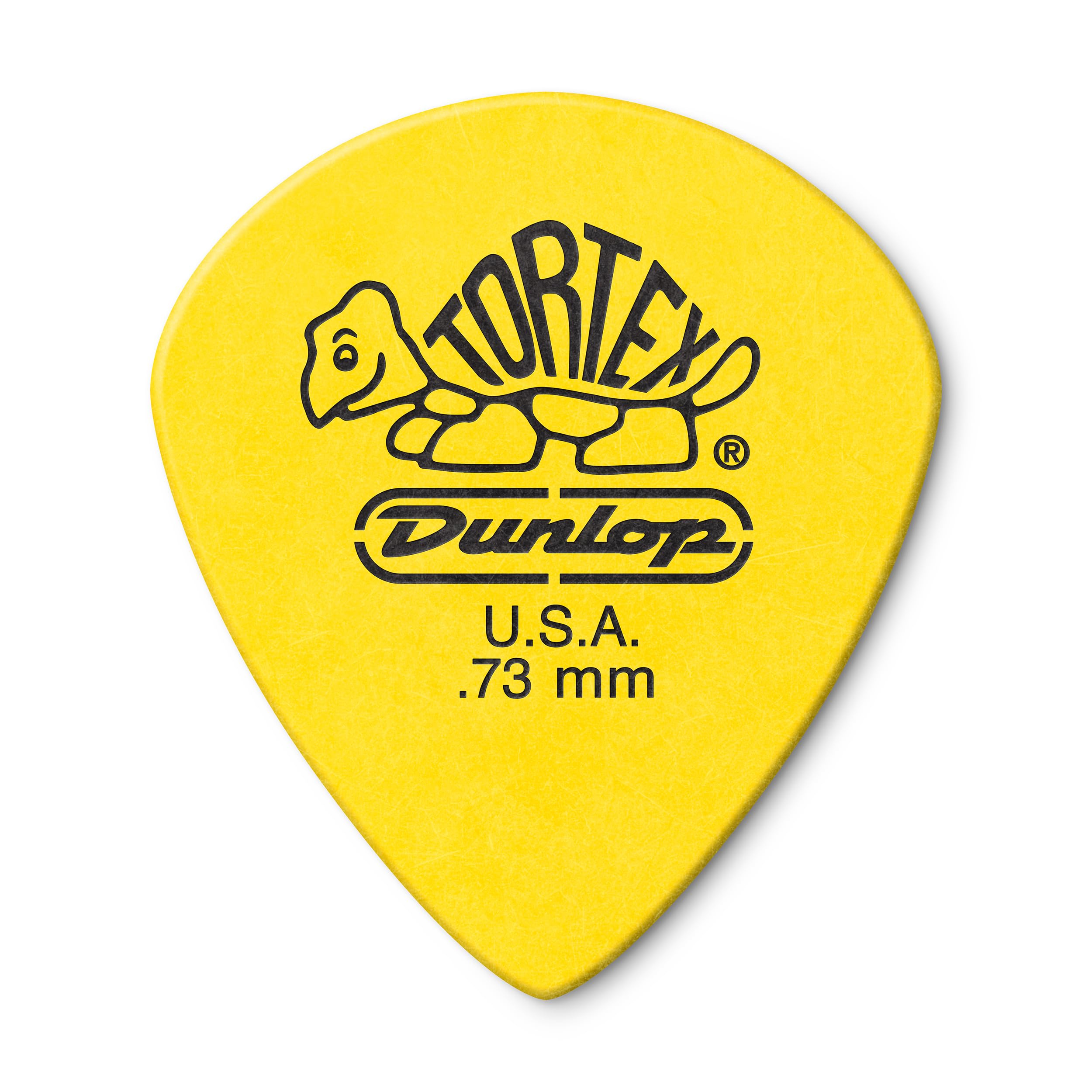 Dunlop 498R.73 Tortex® Jazz III XL, Yellow, .73mm, 72/Bag