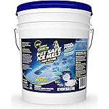 Green Gobbler Pet Safe Ice Melt | 35lb Pail | Fast Acting Treatment | Magnesium Chloride Ice Melt Pellets | Pet & Plant Safe 