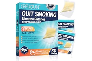Quit Smoking Patches - Step 1| 21mg | Nicotine Patches Step 1 to Help Quit Smoking, Stop Smoking Aids that Work Quick, Harmle