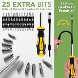 BLOSTM Premium Magnetic Screwdriver Set 42pcs with Magnetic Tips & Comfort Grip view 5