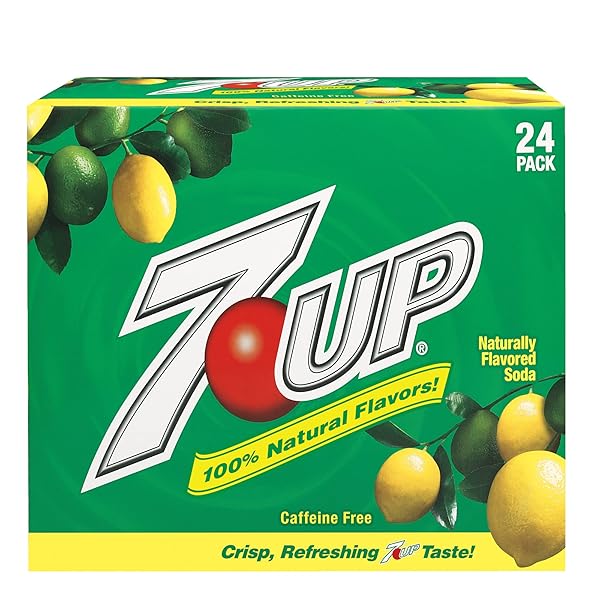 7-UP SODA SOFT DRINK, 12-OUNCE (PACK OF 24)