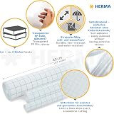 HERMA Self-Adhesive Film Roll 2 m x 40 cm Clear - Archive Quality view 6