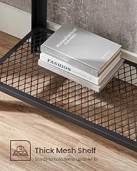 VASAGLE Console Table, 2-Tier Entryway Table with