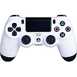 DualShock 4 Wireless Controller for PlayStation 4 - Soft Touch White PS4 - Added Grip for Long Gaming Sessions - Multiple Colors Available
