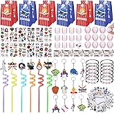 Gifts2U Baseball Party Favors Supplies, 146 Pcs Baseball Themed Goodie Bags Stuffers with Bracelets, Tattoos, Stickers, Mini Ball and Cars Toys, Gifts Bulk for Team Kids Birthday Party