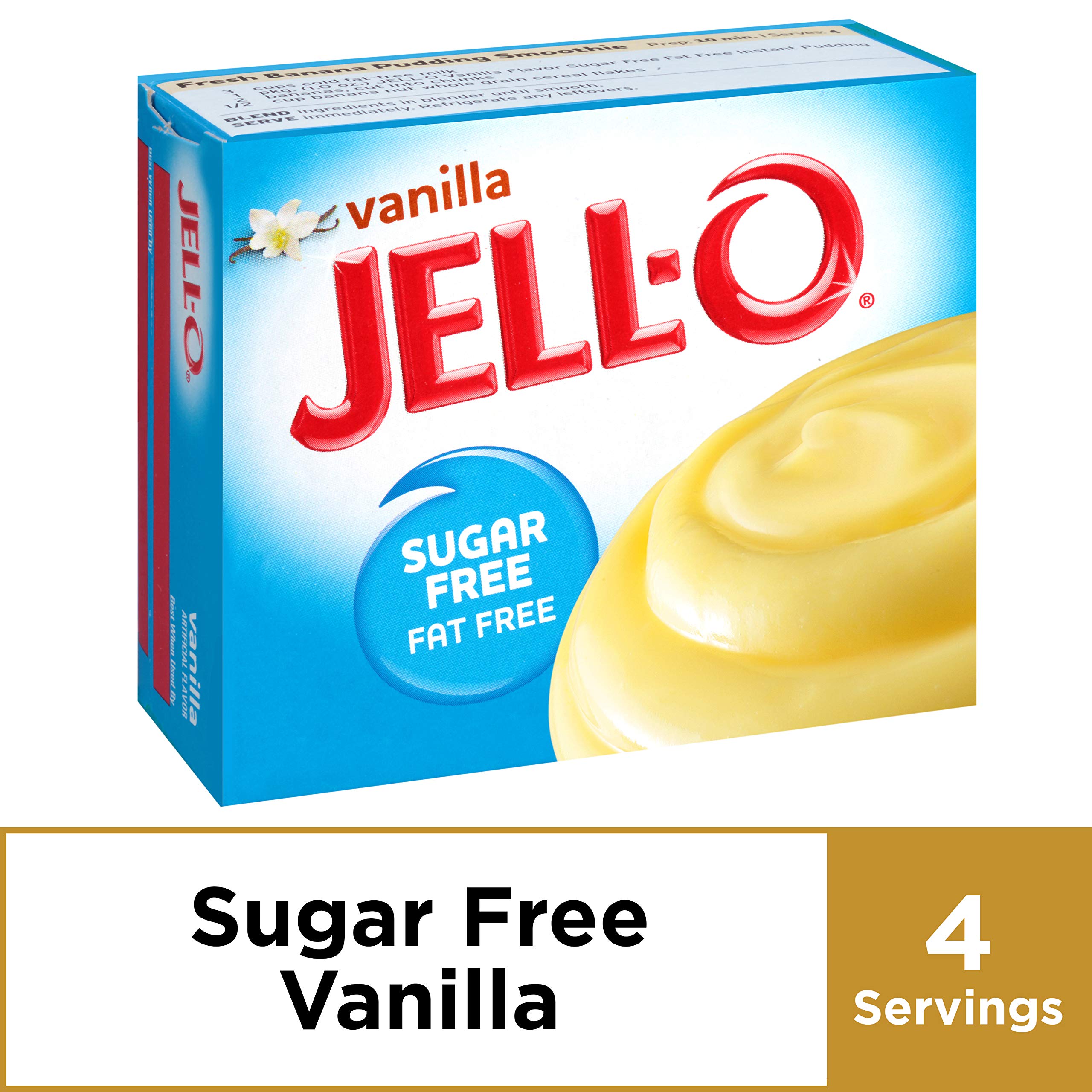 JELLO Vanilla Instant Pudding & Pie Filling Mix (1 oz Boxes, Pack of 6) Buy Online in UAE