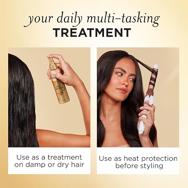 PANTENE MIRACLE RESCUE 10IN1 MULTITASKING SPRAY – HEAT PROTECTION, DETANGLES, REPAIRS DAMAGED, DRY HAIR, IMPROVES SHINE, LEAVE-IN CONDITIONING TREATMENT WITH KERATIN AND PRO-VITAMIN B5, 5.7 OZ
