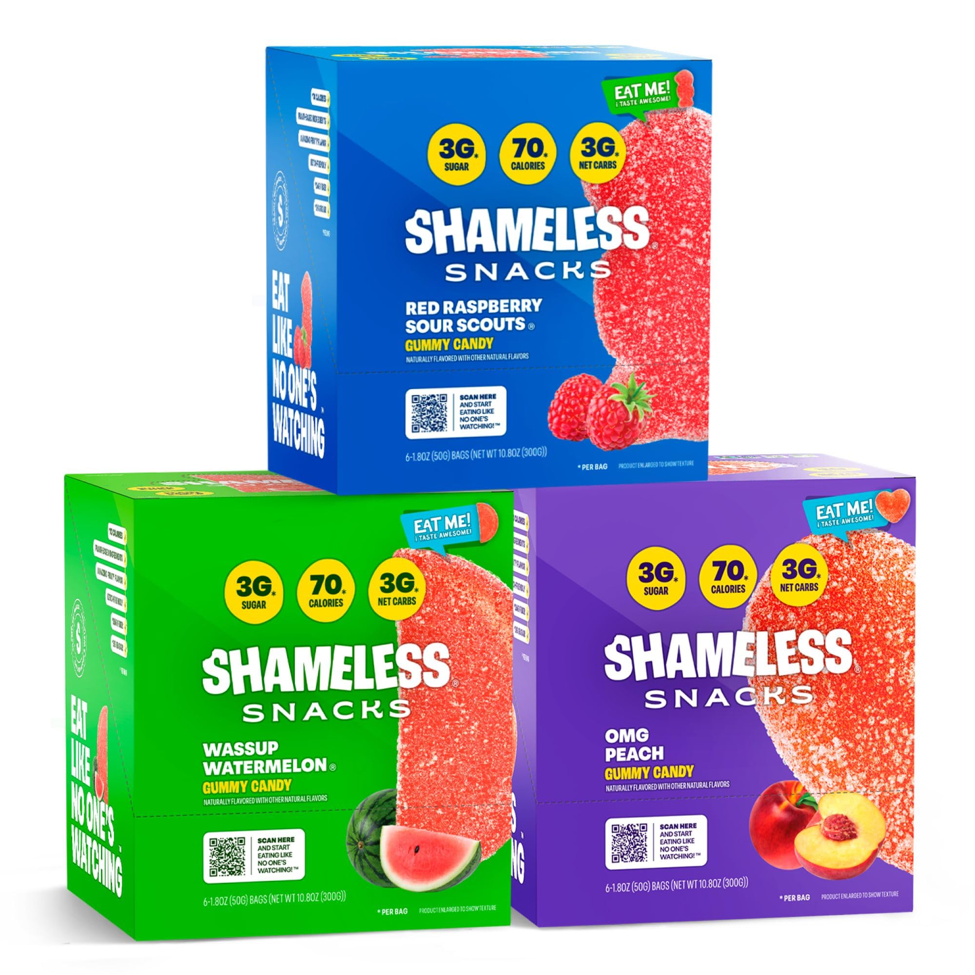 Shameless Snacks Fan Favorites Bundle Healthy Low