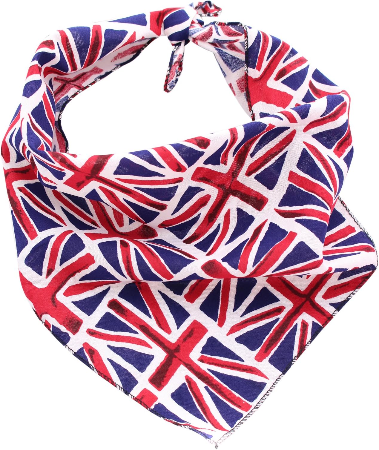 Pet Pooch BoutiqueUnion Jack Bandana for Dog, Small/Medium