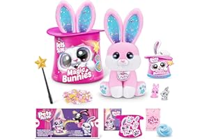 Pets Alive Magic Bunnies (Candy) by ZURU Electronic Plush Unboxing Surprise Interactive Magic Toy