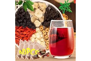 30bags Ginseng Six Treasure Tea, Ginseng And Wolfberry Tea, Kidney Formula Six Treasure, For Men & Women (40bags)