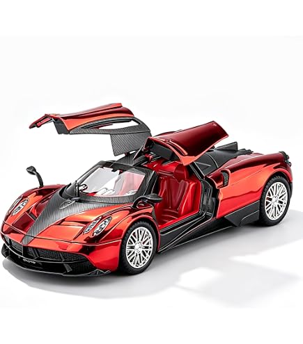 Amazon.com: Motormax Pagani Huayra Red 1/18 Diecast Model Car