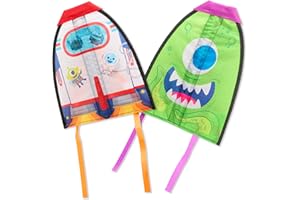 Chuckle & Roar - Thumb Kites - Fun and Energetic Kite Launching - Launch Kites Using Your Thumb - Durable Rubber Toy Launcher - Ages 5 and up