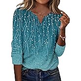 Zeagoo Long Sleeve Shirts for Women Casual V Neck Fall Tops Dressy Summer Work Blouses Clothes