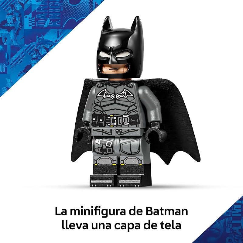 DC Batmóvil de The Batman - Maqueta de Coche de Juguete y Minifigura de Superhéroe - Regalo de Cumpleaños para Niños de 9+ Años y Adolescentes Fans de la Película 76332 — foto 5 de 8