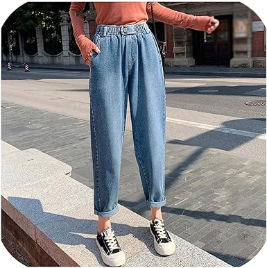denim harem pants for womens