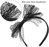 Ronilp 80s Fancy Dress Kit for Women Tutu Leg Warmers Fishnet Gloves Sunglasses view 9