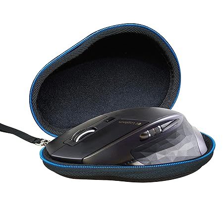 LAVSS Hart Tasche Reise Taschen Case Hülle Für Logitech MX Master/AMZ/2S Kabellose Maus Schwarz