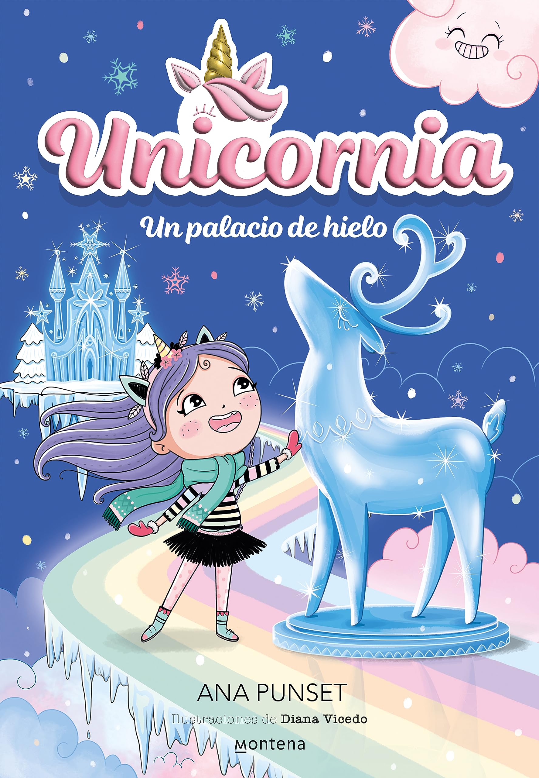 Portada de Unicornia 7 - Un palacio de hielo (Montena)