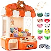 nicknack Large Claw Machine for Kids with Toys Inside,Arcade Size Toys for 3 4 5 6 7 8 Years Old Girls,Mini Prize Toys for Boys,Christmas Birthday Gifts for Kids,Includes Coins & Mini Toys